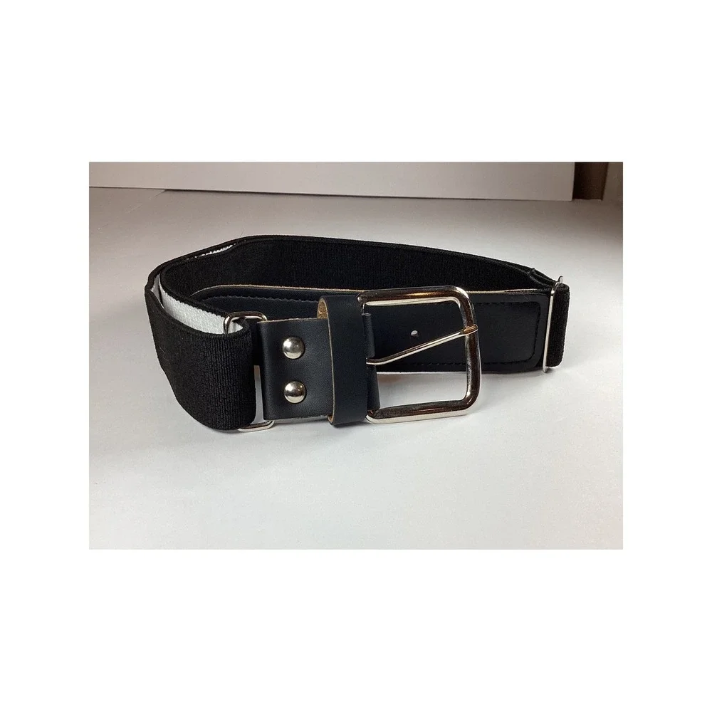 TCK Elastic Baseball Belt Youth Black Good